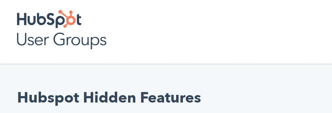 hubspot hidden features